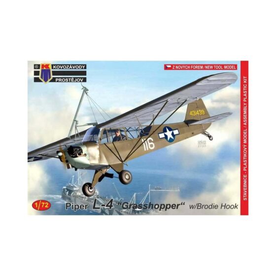 1/72 Piper L-4 Grasshopper with Brodie Hook Kovozavody Prostejov 72191 1/72 Piper L-4 Grasshopper with Brodie Hook Kovozavody Prostejov 72191
