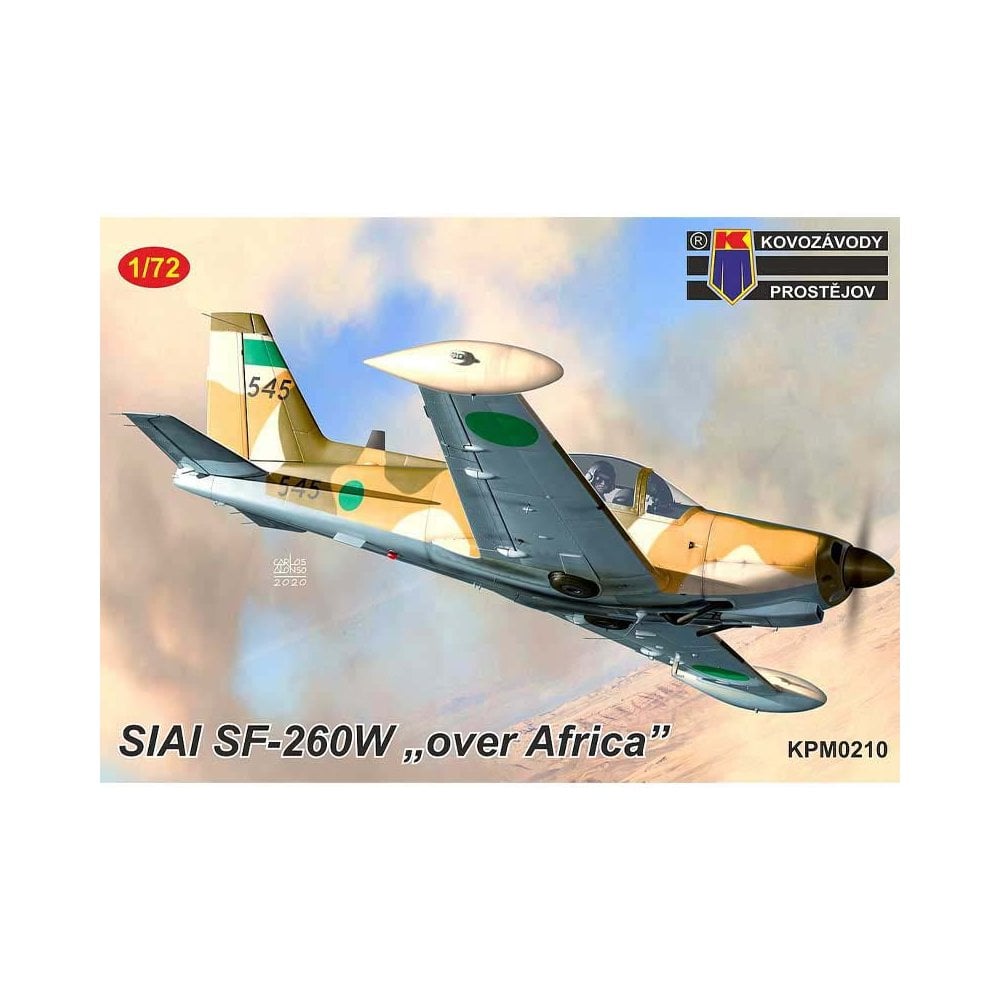 1/72 SIAI SF-260W Over Africa Kovozavody Prostejov 72210 1/72 SIAI SF-260W Over Africa Kovozavody Prostejov 72210