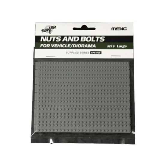 1/35 Nuts and Bolts SET B (Large) Meng Model SPS-006 1/35 Nuts and Bolts SET B (Large) Meng Model SPS-006
