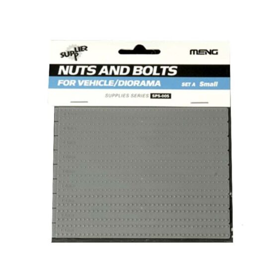 1/35 Nuts and Bolts SET A (Small) Meng Model SPS-005 1/35 Nuts and Bolts SET A (Small) Meng Model SPS-005