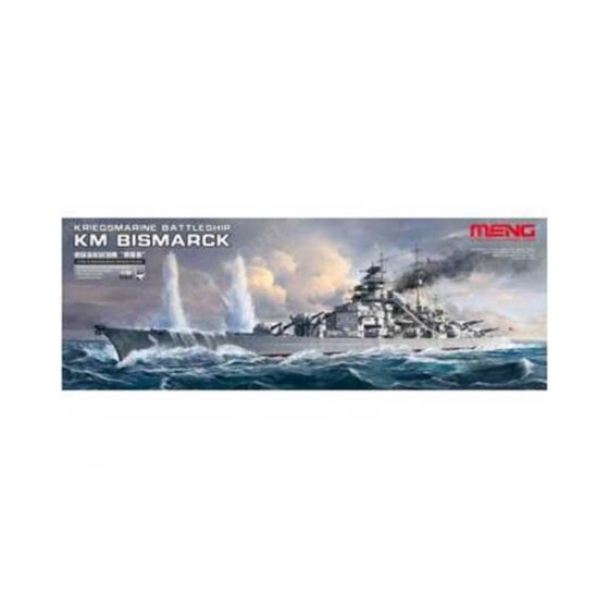 1/700 KM Battleship Bismarck Meng Model PS-003 1/700 KM Battleship Bismarck Meng Model PS-003