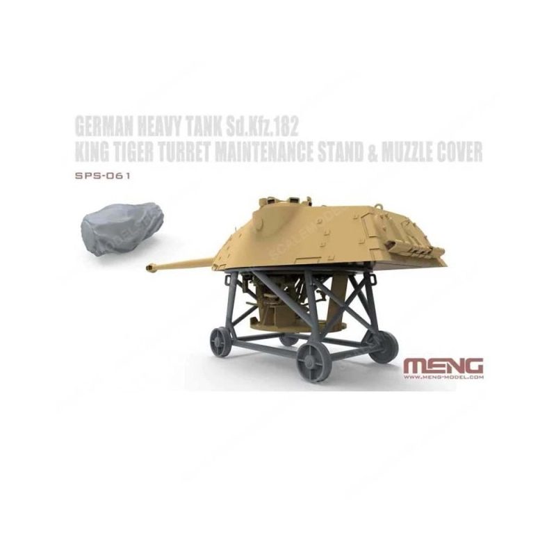 1/35 Sd.Kfz.182 King Tiger Stand & Cover Meng Models SPS-061