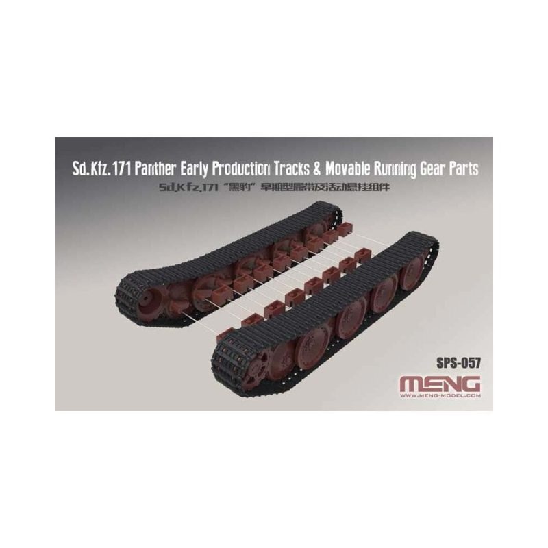 1/35 Sd.Kfz.171 Panther Early Tracks & Gear Meng Model SPS-057