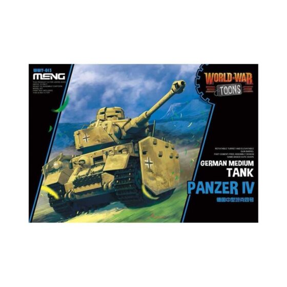Panzer IV German Medium Toon Tank Meng Model WWT-013 Panzer IV German Medium Toon Tank Meng Model WWT-013
