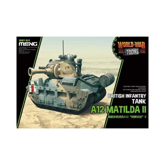 British Infantry Tank A12 Matilda Meng Model WWT-014 British Infantry Tank A12 Matilda Meng Model WWT-014