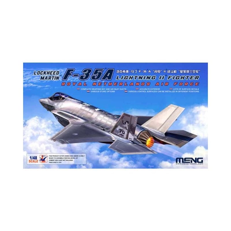 1/48 F-35A Lightning II (Netherlands) Meng Model LS-011