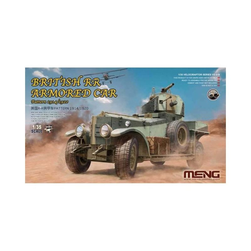 1/35 British R-R Armoured Car Pattern 1914/1920 Meng Model VS-010
