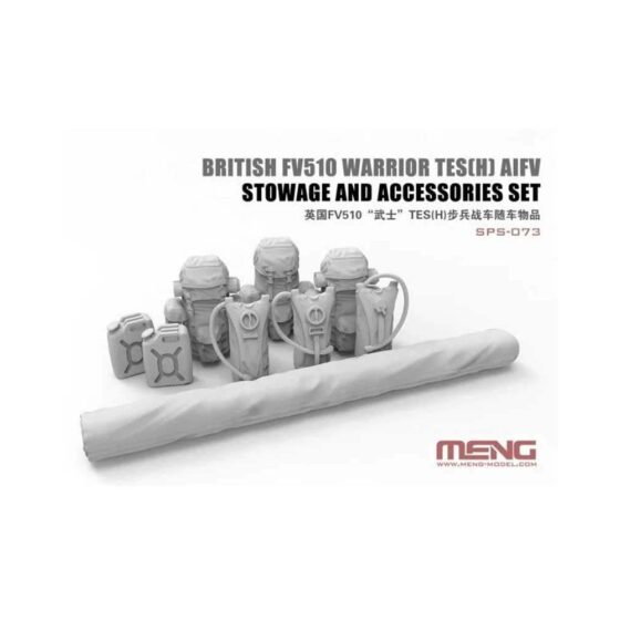 1/35 FV510 Warrior Stowage Set (Resin) Meng Model SPS-073 1/35 FV510 Warrior Stowage Set (Resin) Meng Model SPS-073