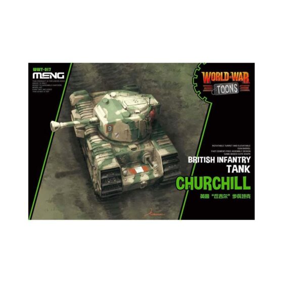 British Infantry Tank Churchill (Toon) Meng Model WWT-017 British Infantry Tank Churchill (Toon) Meng Model WWT-017