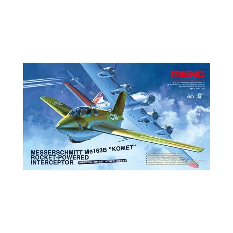 1/32 Messerschmitt Me163B Komet Meng Model QS-001