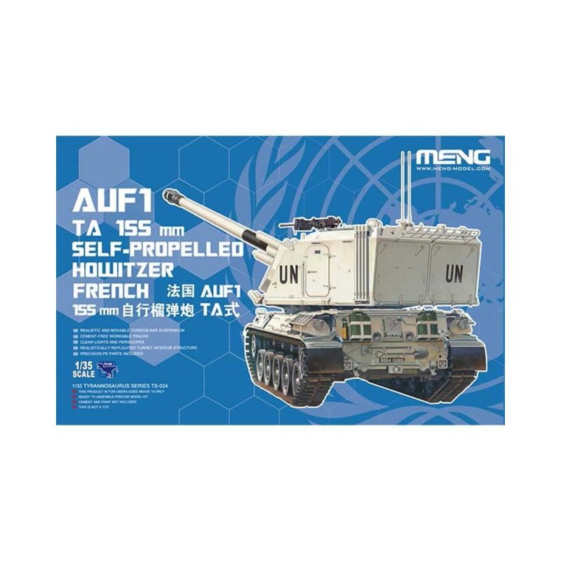 1/35 AUF1TA French 155mm Howitzer SPG Meng Model TS-024