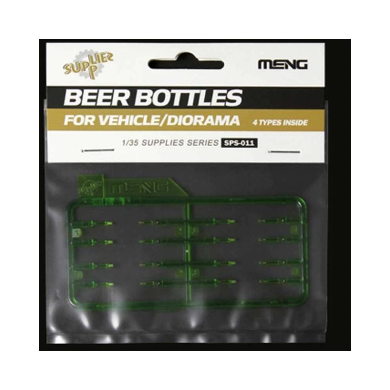 1/35 Beer Bottles for Vehicle Dioramas Meng Model SPS-011