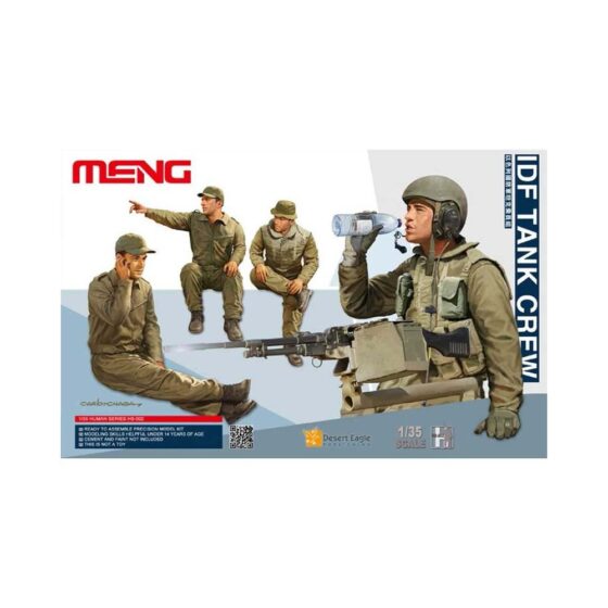 1/35 IDF Tank Crew Meng Model HS-002 1/35 IDF Tank Crew Meng Model HS-002