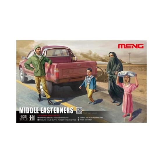 1/35 Middle Easterners in Street Meng Model HS-001 1/35 Middle Easterners in Street Meng Model HS-001