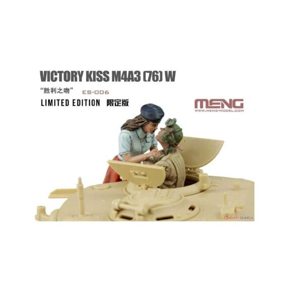1/35 Victory Kiss M4a3 (76) W Ltd Edt Meng Model ES-006 1/35 Victory Kiss M4a3 (76) W Ltd Edt Meng Model ES-006