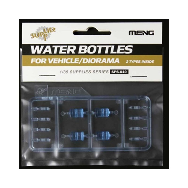 1/35 Water Bottles for Vehicle/ Diorama Meng Model SPS-010 1/35 Water Bottles for Vehicle/ Diorama Meng Model SPS-010