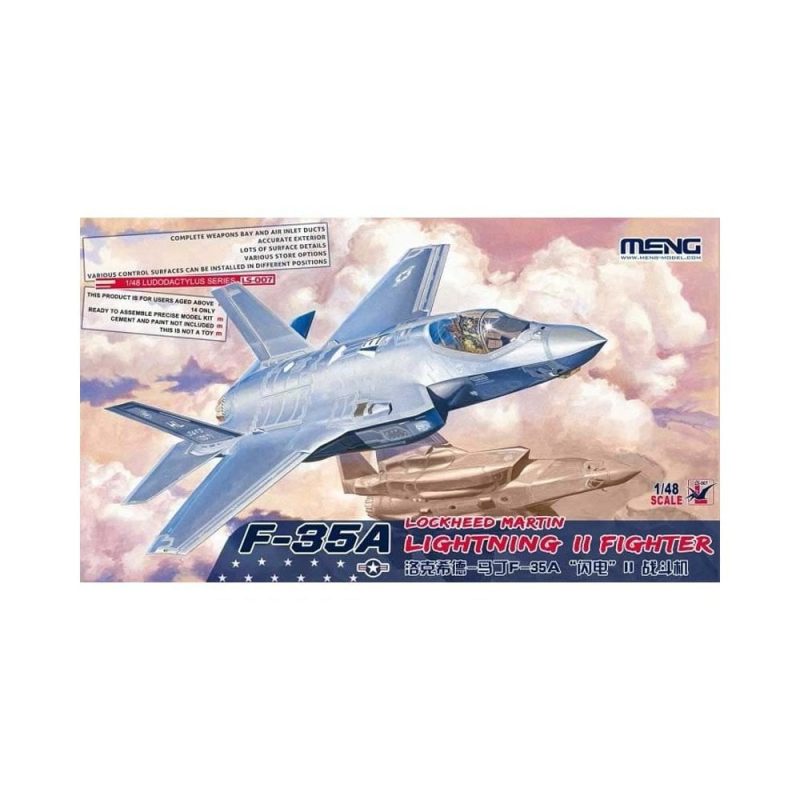1/48 F-35A Lightning II Meng Model LS-007