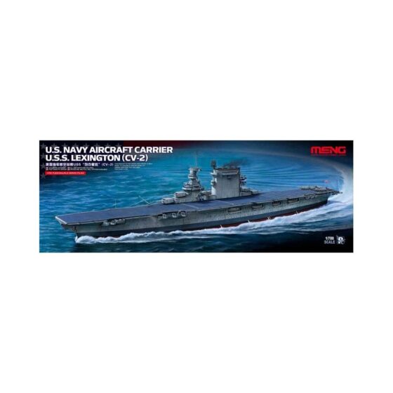 1/700 USS Lexington Aircraft Carrier Meng Model PS-002 1/700 USS Lexington Aircraft Carrier Meng Model PS-002