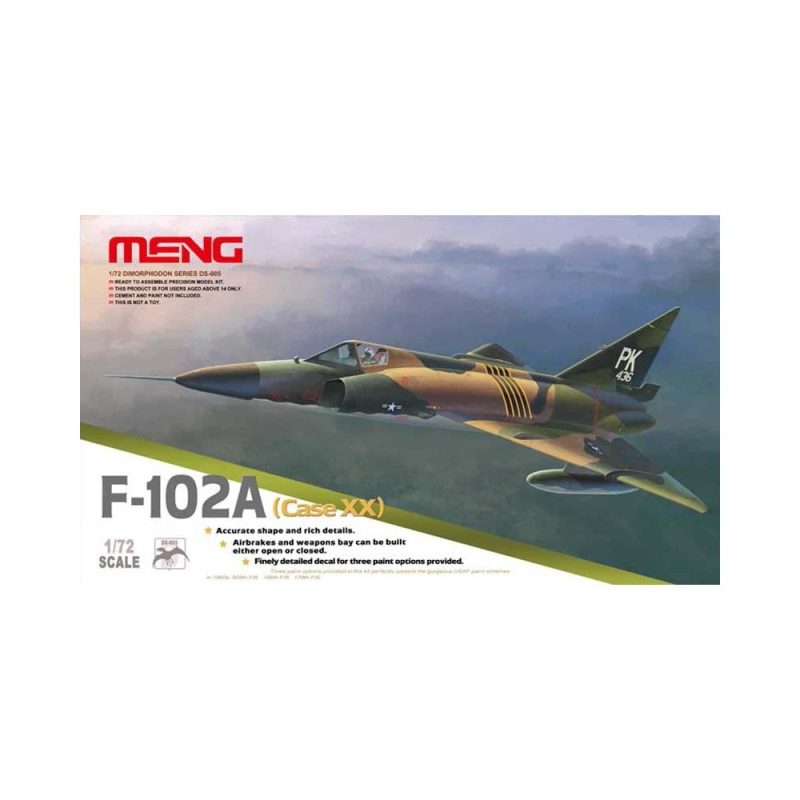 1/72 Convair F-102A (Case XX) Meng Model DS-005