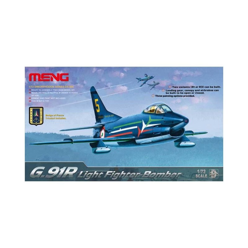 1/72 Fiat G.91R Nato Air Forces Meng Model DS-004S