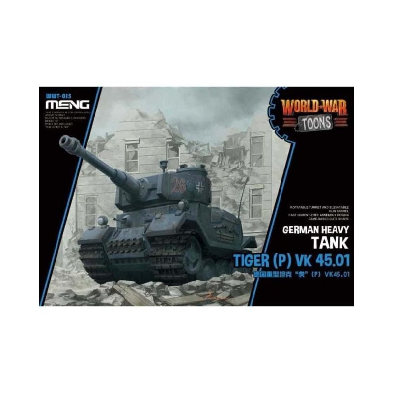German Heavy Tank Tiger (p) VK 45.01 Meng Model WWT-015