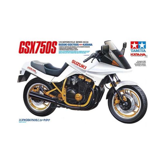 Tamiya Suzuki GSX 750S Katana (1/12) 14034 Tamiya Suzuki GSX 750S Katana (1/12) 14034