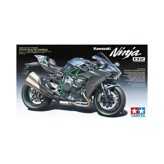 Tamiya Kawasaki Ninja H2 Carbon (1/12) 14136 Tamiya Kawasaki Ninja H2 Carbon (1/12) 14136