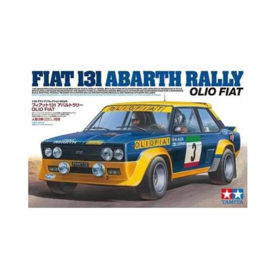 Tamiya Fiat 131 Abarth Rally Olio Fiat (1/20) 20069 Tamiya Fiat 131 Abarth Rally Olio Fiat (1/20) 20069