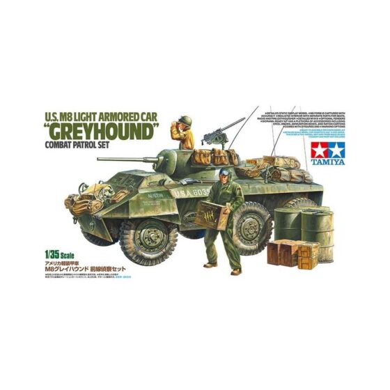 Tamiya US M8 Greyhound Combat Patrol (1/35) 25196 Tamiya US M8 Greyhound Combat Patrol (1/35) 25196