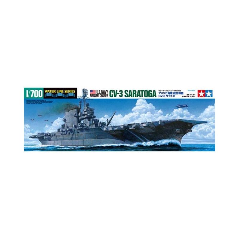 Tamiya US CV-3 Saratoga Aircraft Carrier (1/700) 31713