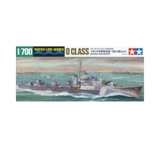 Tamiya British Destroyer O Class (1/700) 31904 Tamiya British Destroyer O Class (1/700) 31904