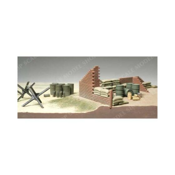 Tamiya Brick/Sandbag/Barricade Set (1/48) 32508 Tamiya Brick/Sandbag/Barricade Set (1/48) 32508