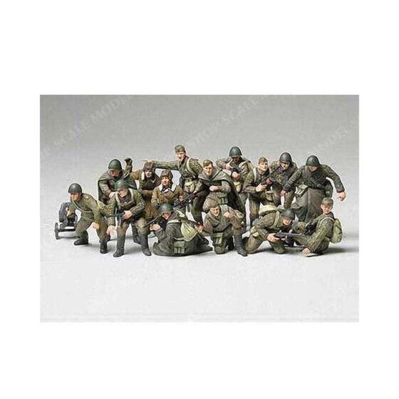 Tamiya Russian Infantry & Tank Crew (1/48) 32521 Tamiya Russian Infantry & Tank Crew (1/48) 32521