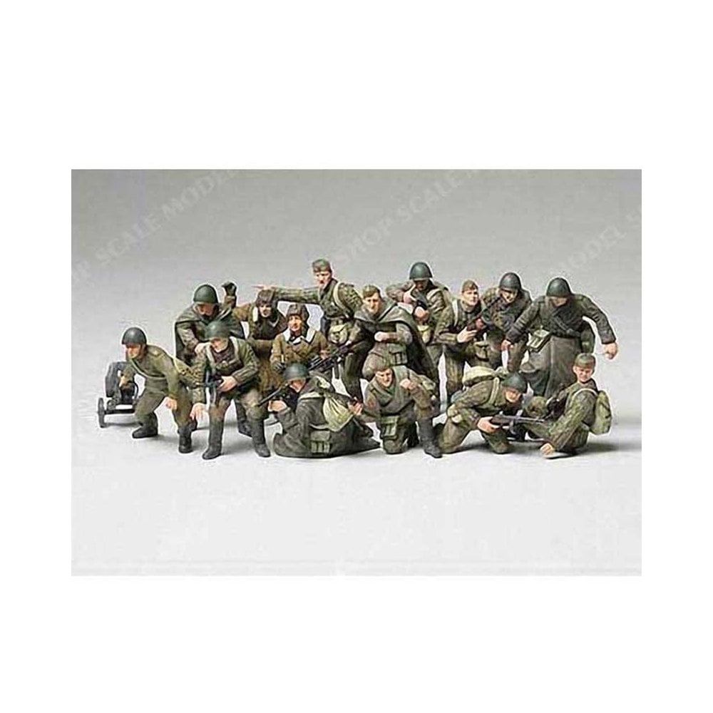 Tamiya Russian Infantry & Tank Crew (1/48) 32521 Tamiya Russian Infantry & Tank Crew (1/48) 32521