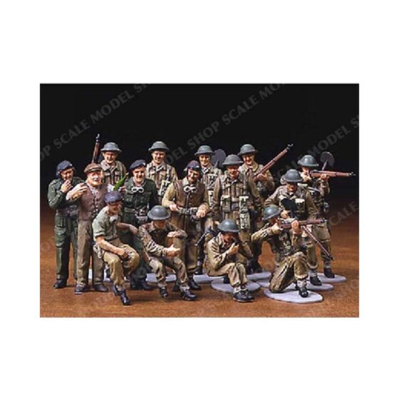 Tamiya British Infantry Europe (1/48) 32526 Tamiya British Infantry Europe (1/48) 32526