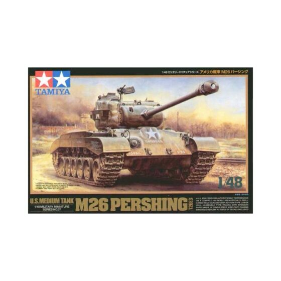 Tamiya US Medium Tank M26 Pershing (1/48) 32537 Tamiya US Medium Tank M26 Pershing (1/48) 32537