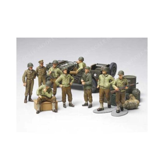 Tamiya WWII US Army Infantry & Accessories (1/48) 32552 Tamiya WWII US Army Infantry & Accessories (1/48) 32552