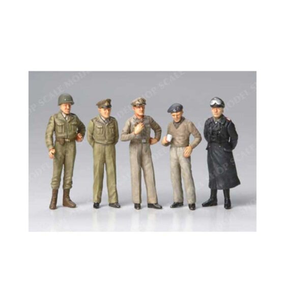 Tamiya WWII Famous Generals (1/48) 32557 Tamiya WWII Famous Generals (1/48) 32557