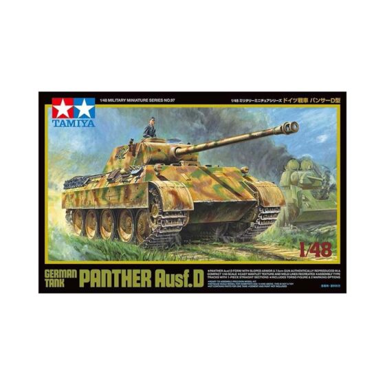 Tamiya Panther Ausf D (1/48) 32597 Tamiya Panther Ausf D (1/48) 32597