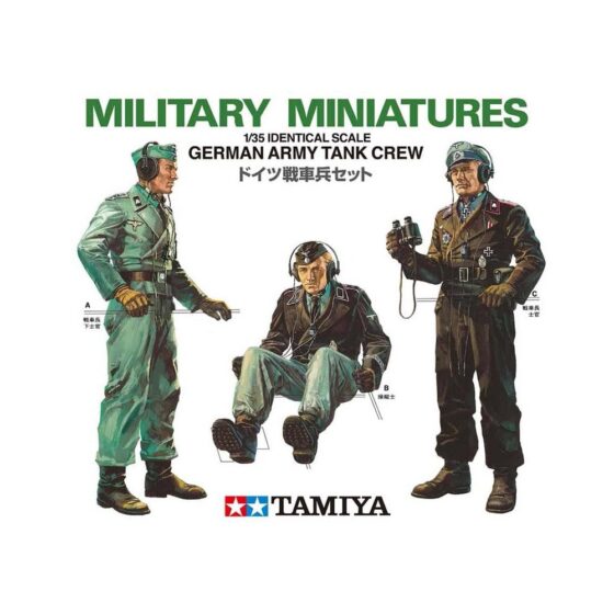 Tamiya German Army Tank Crew (1/35) 35001 Tamiya German Army Tank Crew (1/35) 35001