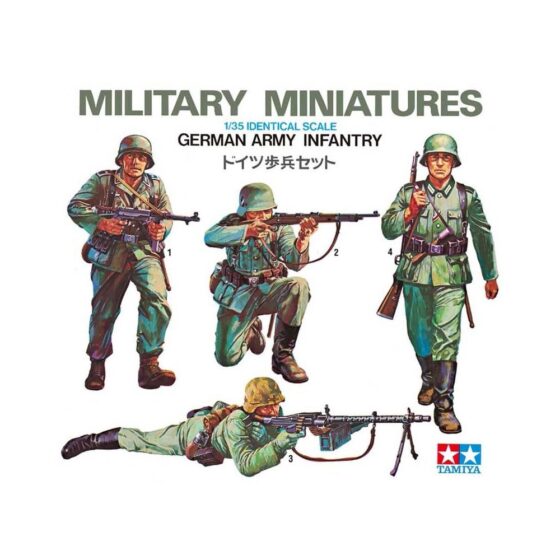Tamiya German Army Infantry (1/35) 35002 Tamiya German Army Infantry (1/35) 35002