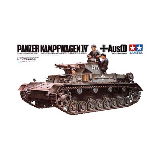 Tamiya German Pzkpw IV Ausf. D (1/35) 35096 Tamiya German Pzkpw IV Ausf. D (1/35) 35096