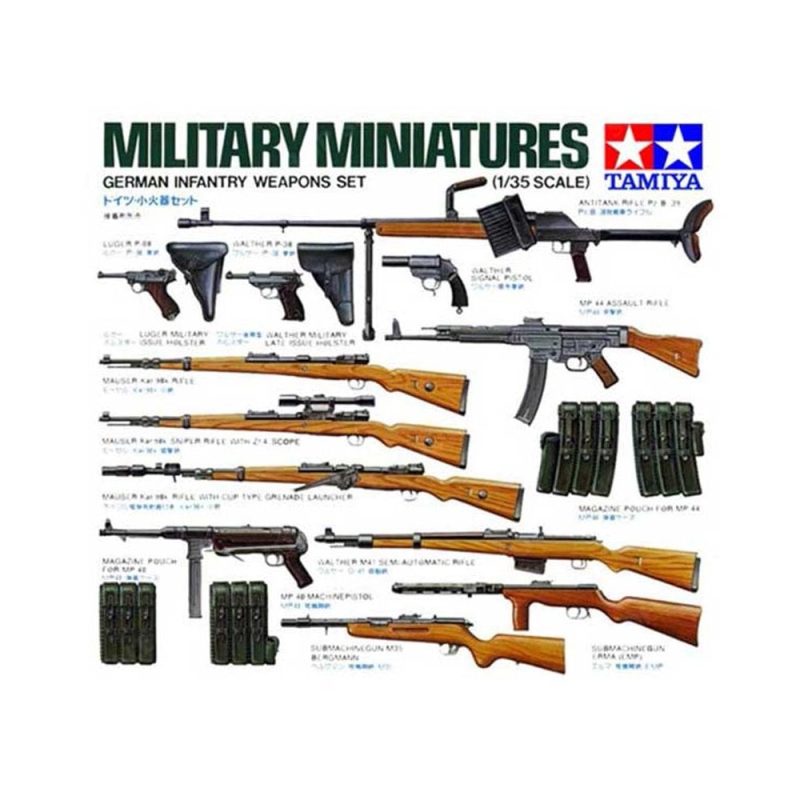 Tamiya German Infantry Weapons (1/35) 35111