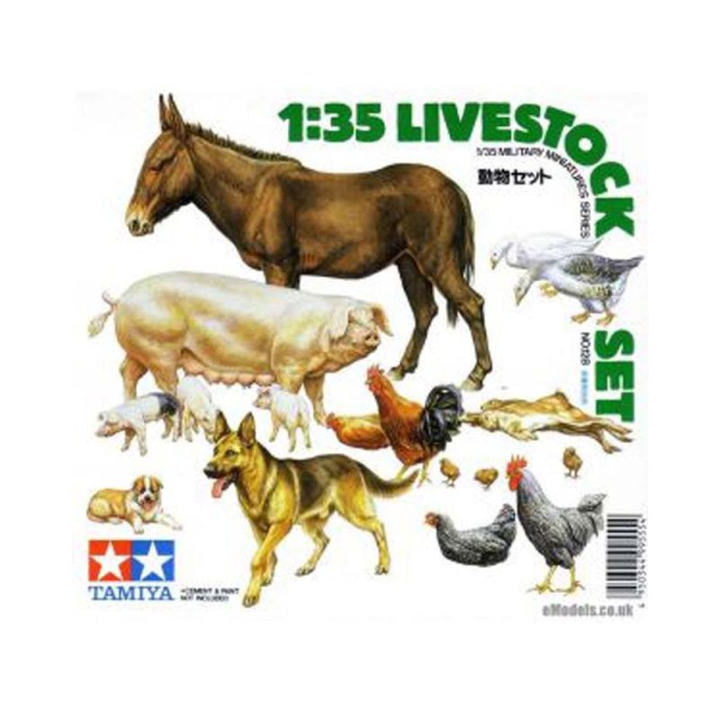 Tamiya Livestock (1/35) 35128