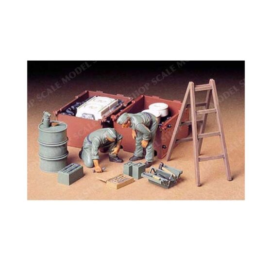 Tamiya German Engine Maintenance Crew (1/35) 35180