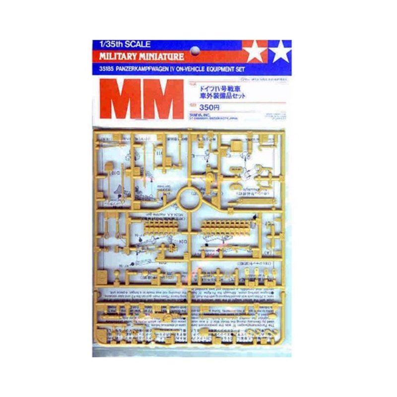 Tamiya PanzerKampfwagen IV Equipment Set (1/35) 35185