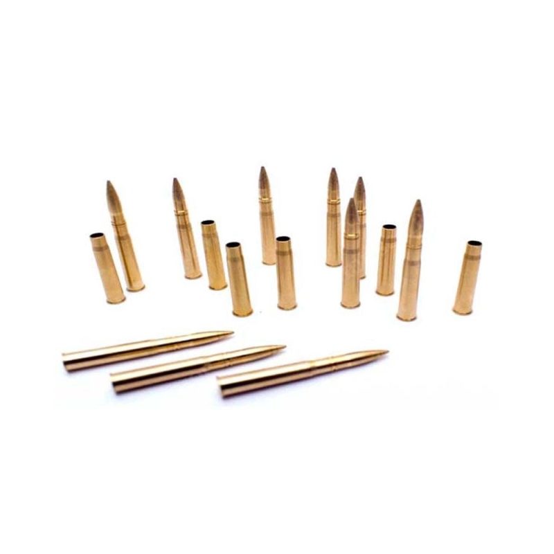 Tamiya Tiger I Brass 88mm Projectiles (1/35) 35189