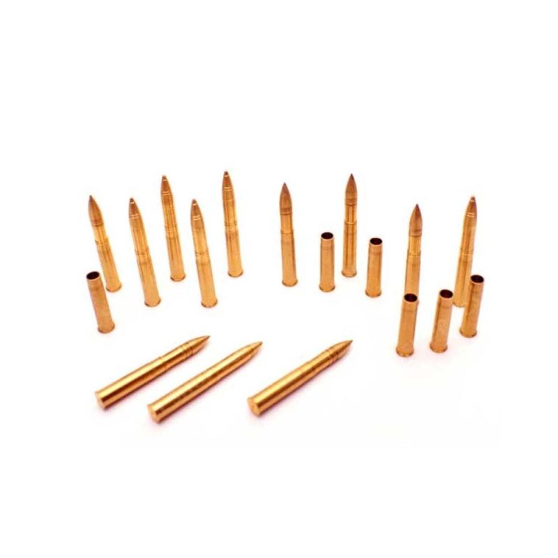 Tamiya M4 Sherman Brass 75mm Projectiles (1/35) 35191