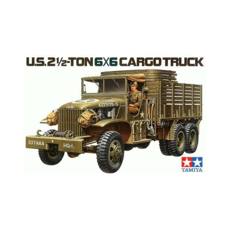 Tamiya U.S. 2.5-TON 6x6 Cargo Truck (1/35) 35218