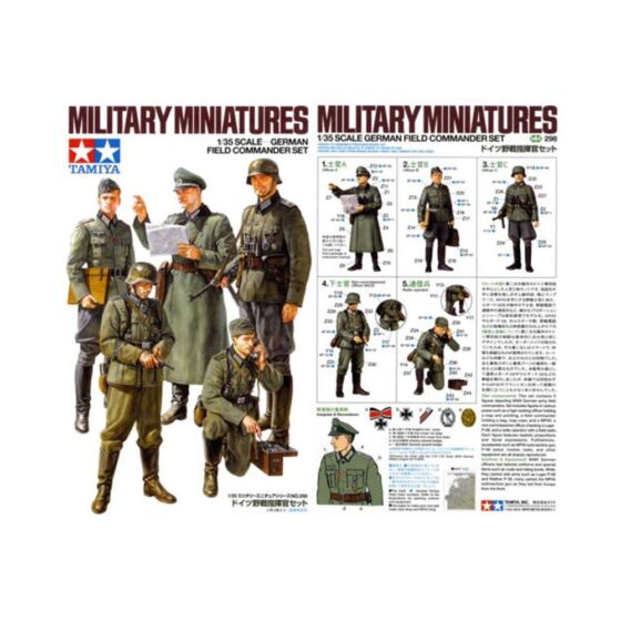 Tamiya German Field Commander (1/35) 35298 Tamiya German Field Commander (1/35) 35298
